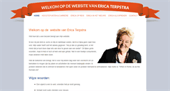 Desktop Screenshot of ericaterpstra.com